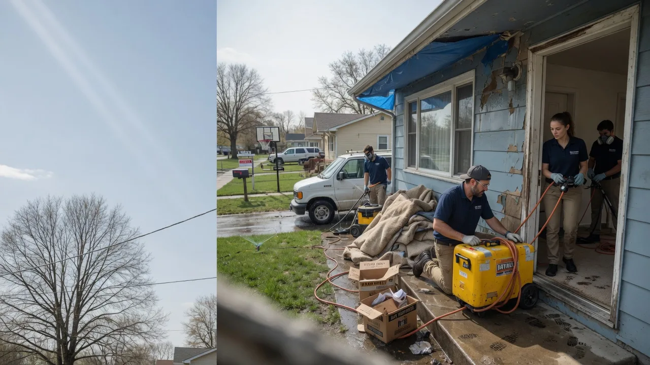 Basement Flood Cleanup in Pocasset, OK near me